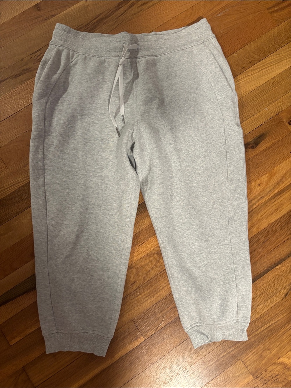 lululemon athletica Light Gray Track Joggers